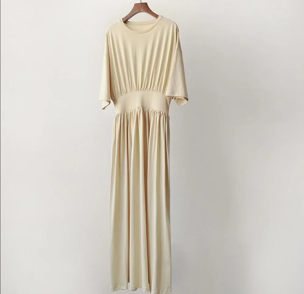 green emerald velvet dress Women's Living for Days Like This Green Rayon Gauze Kaftan Midi Dress | Color: Kelly Green | Size: M main image 1