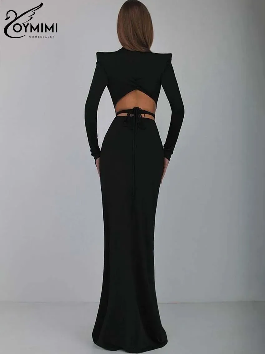 chinese dress ladies Sexy Long Corset Prom Dress with Lace-Up Open Back Black / 3XLarge main image 0