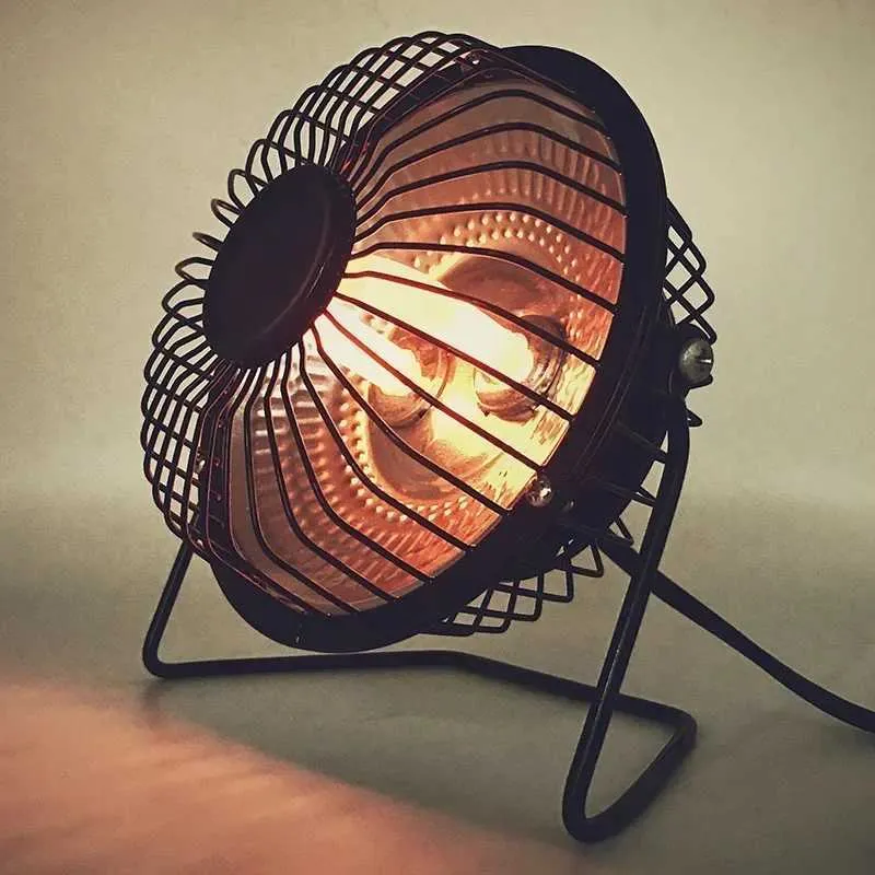 200W Portable Mini Electric Heater Fan – Silent Desk Heater For Home Office – White, 220V
