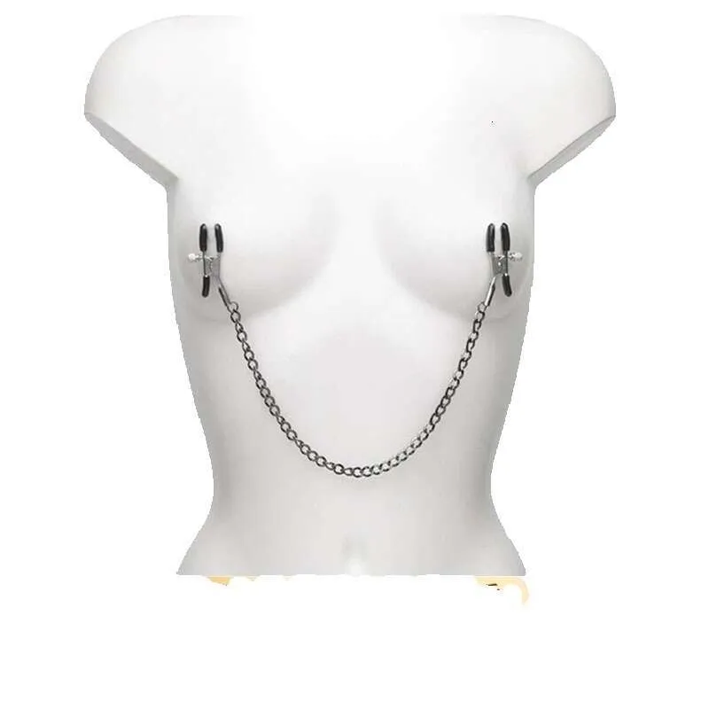 Sex Toys Nipple Clips With Chains Adjustable SM Adult Bondage For Men And  Women One Piece Restraint Accessory From Cr_sex, $29.29