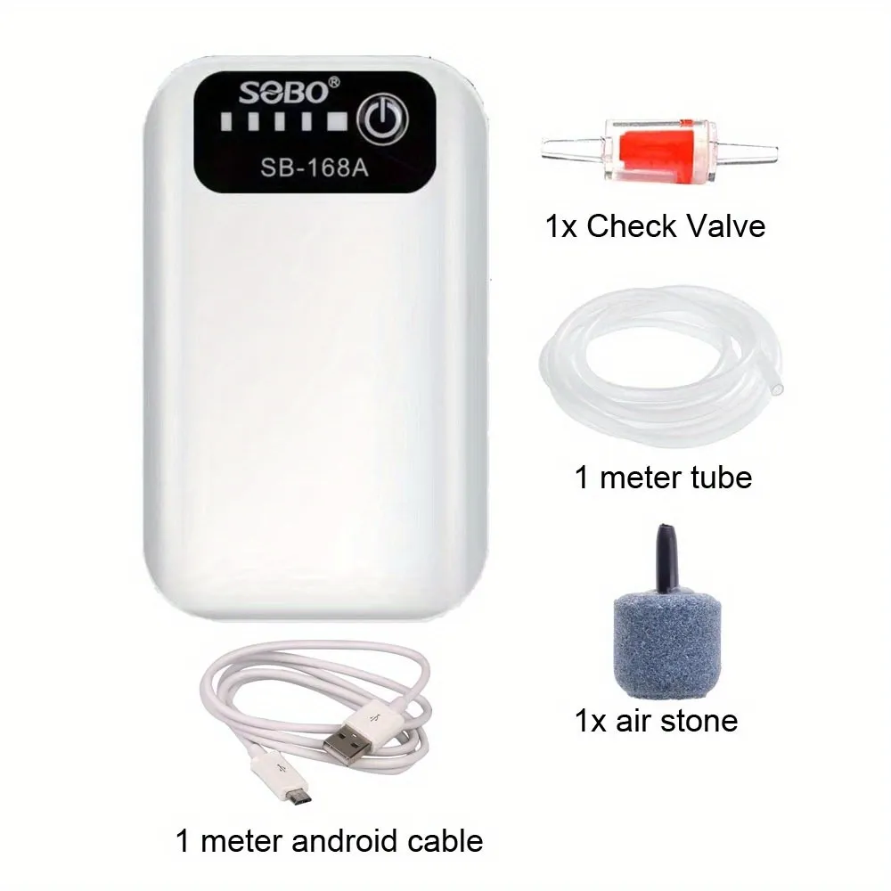 Aerator Battery Powered Aquarium Air Pump Battery Backup Air Pump