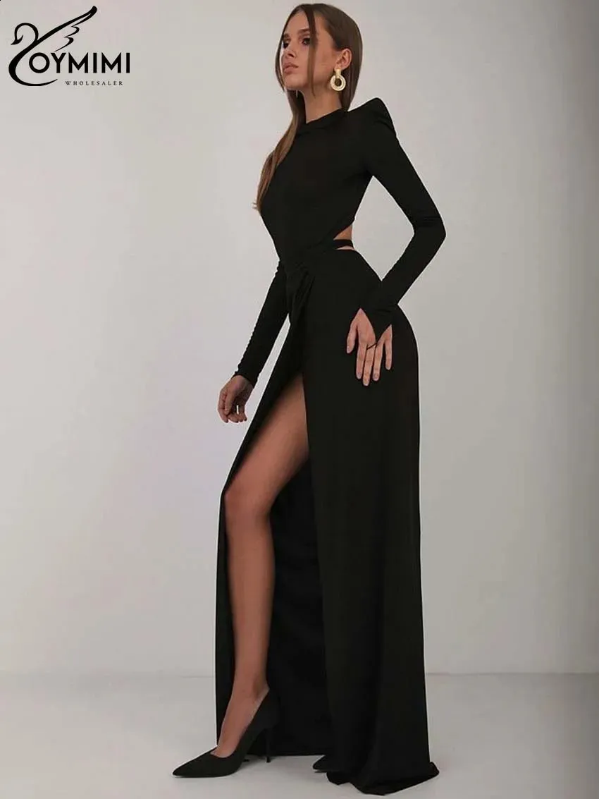 Black Lace Mermaid Dress, Long Sleeve, Open Back, Floor Length, Elegant &  Sexy, 2-Piece from Dhgate Two Piece Dress - price 54.03