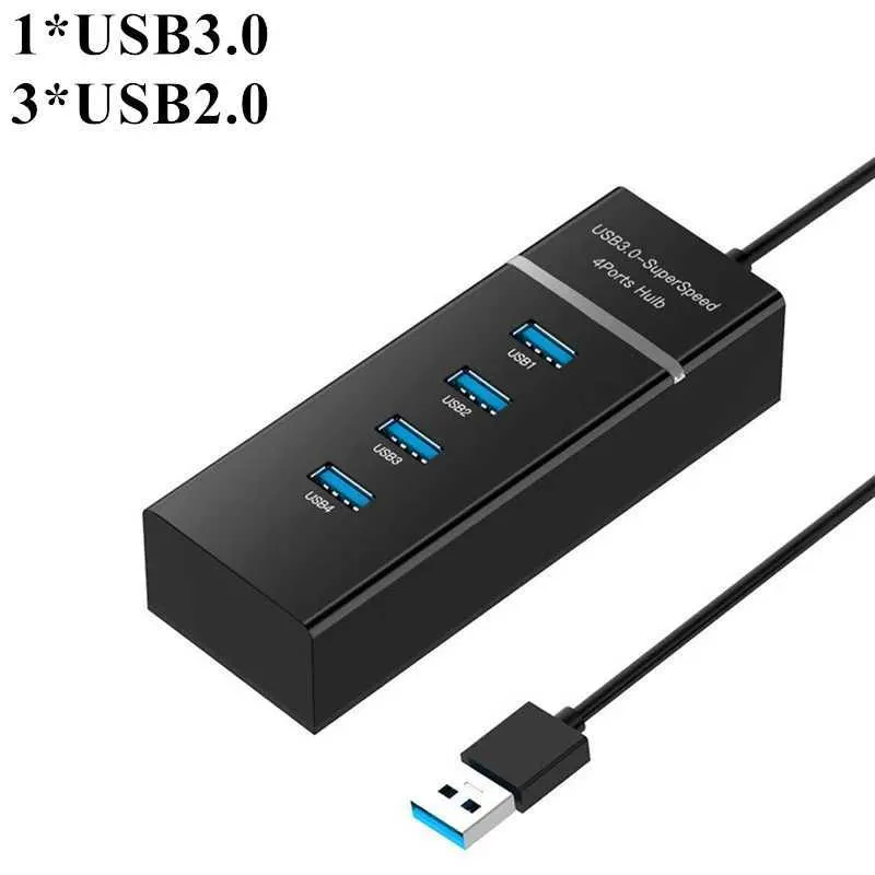 USB 3.0 5Gbps high-speed USB hub with 3 0 4 ports for PC computer docking station adapter splitter for hard disk mouse keyboard CL240905
