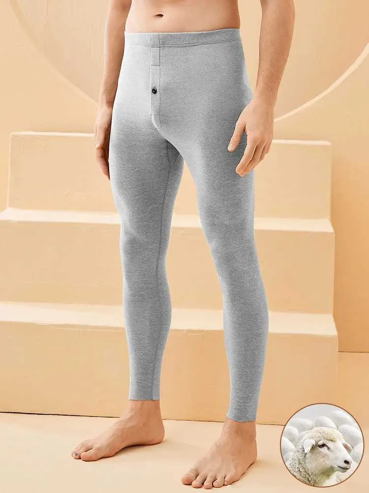 Ropa Interior Térmica De Invierno Para Hombres: Pantalones