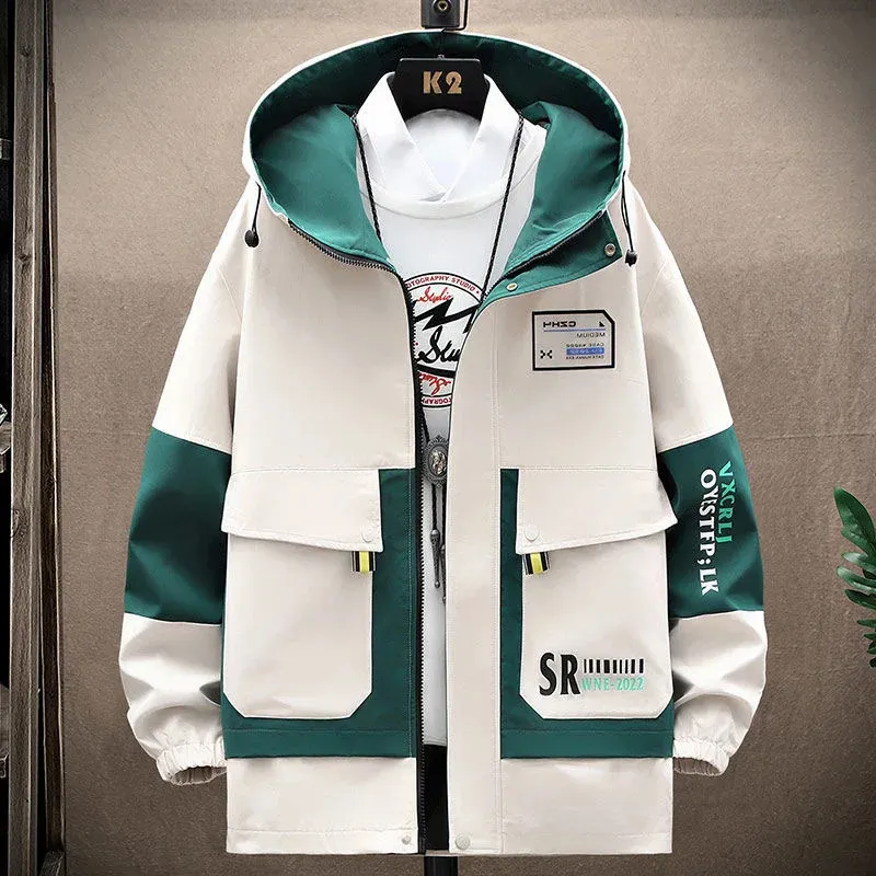2024 Spring/Summer New Fashion Trend Large Size Hooded Jacket For