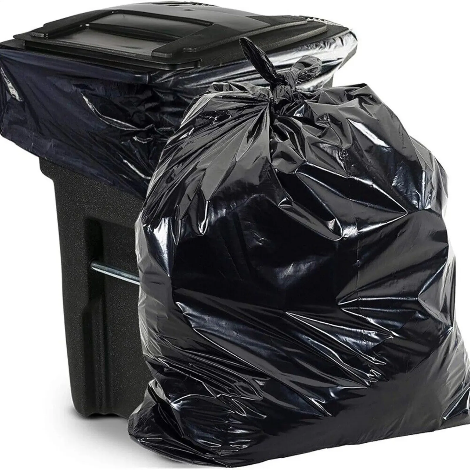 Reli. SuperValue 40-45 Gallon Trash Bags  250 Count, Bulk  Clear 40 Gallon 45 Gallon Trash Bags Garbage Bags Made In Usa 31 Gal 39 Gallon 45 Gal Compatible Can Liners Outdoor Trash Bags. 2