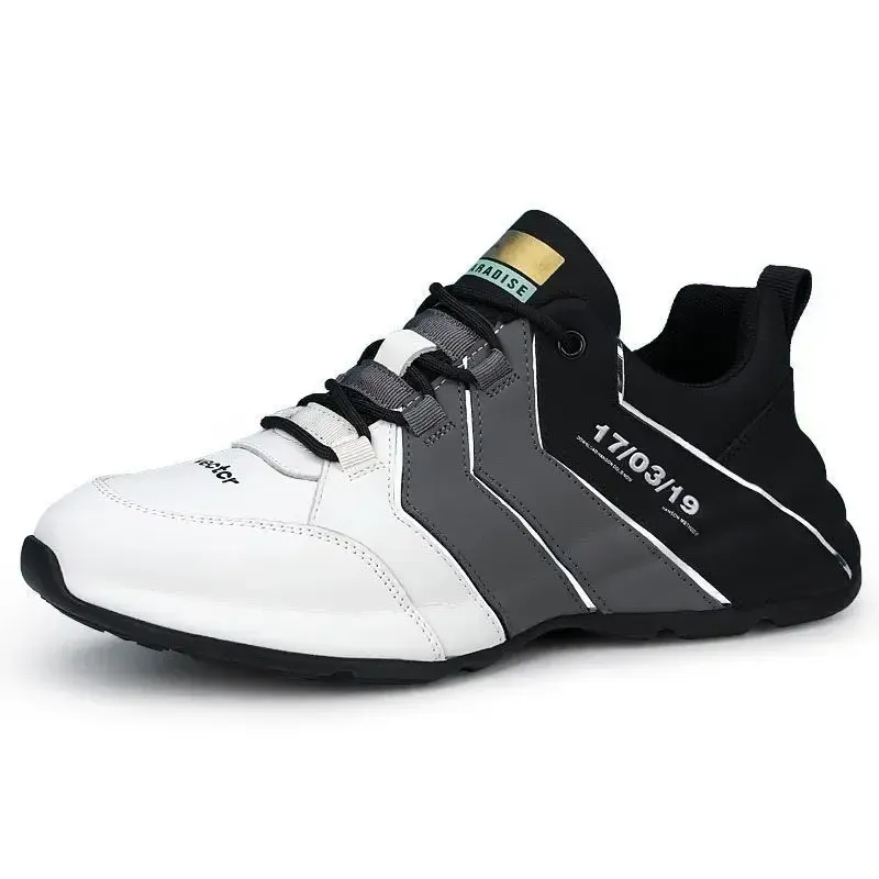 Mens Sneakers Spring And Autumn Fashion Tennis Shoes Soft Sole