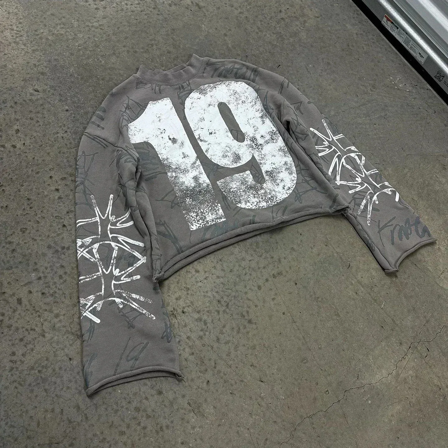 Camiseta Tie Dye Número 19 Top Recortado De Manga Larga De Gran Tamaño Para  Hombre Estampado Gráfico Gótico Hip Hop Estilo Retro 2024 De 6,03 € | DHgate, image size:1440x1440