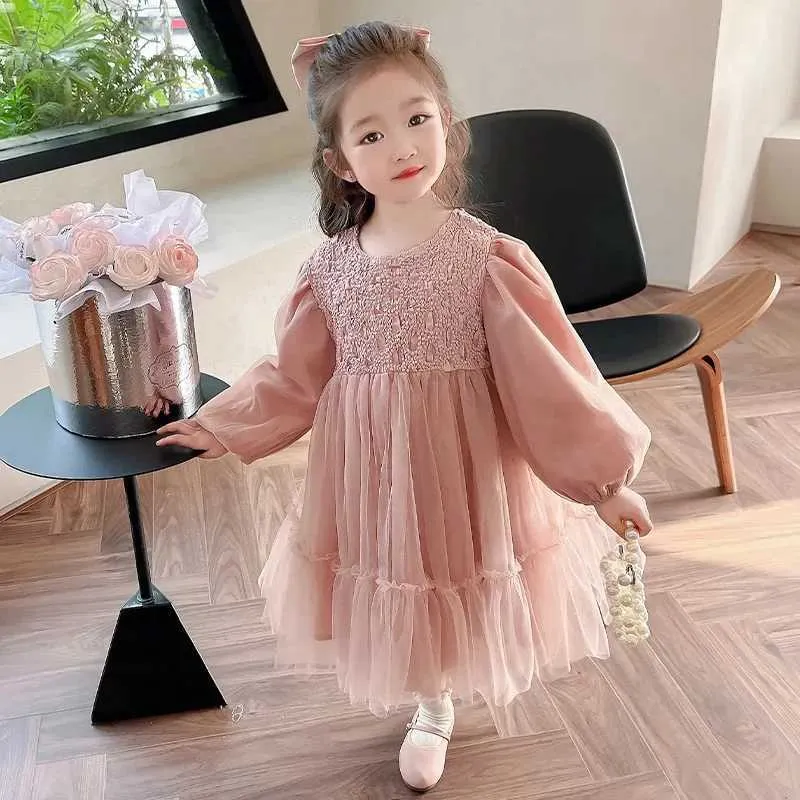 Dhgate Baby Girl Long Sleeve Tutu Dress Girls' Long Sleeve