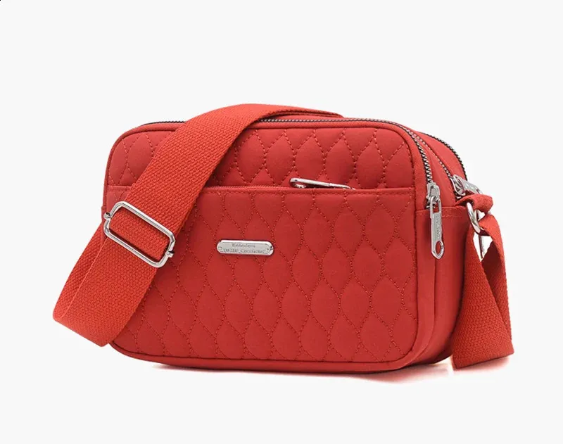 DHgate.com:Womens Casual Nylon Crossbody Bag with Multiple