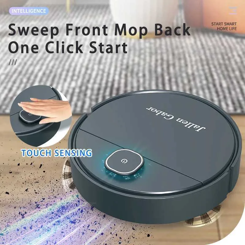 Smart Robot Vacuum Cleaner with Wet & Dry Mopping, Humidifying Spray ...