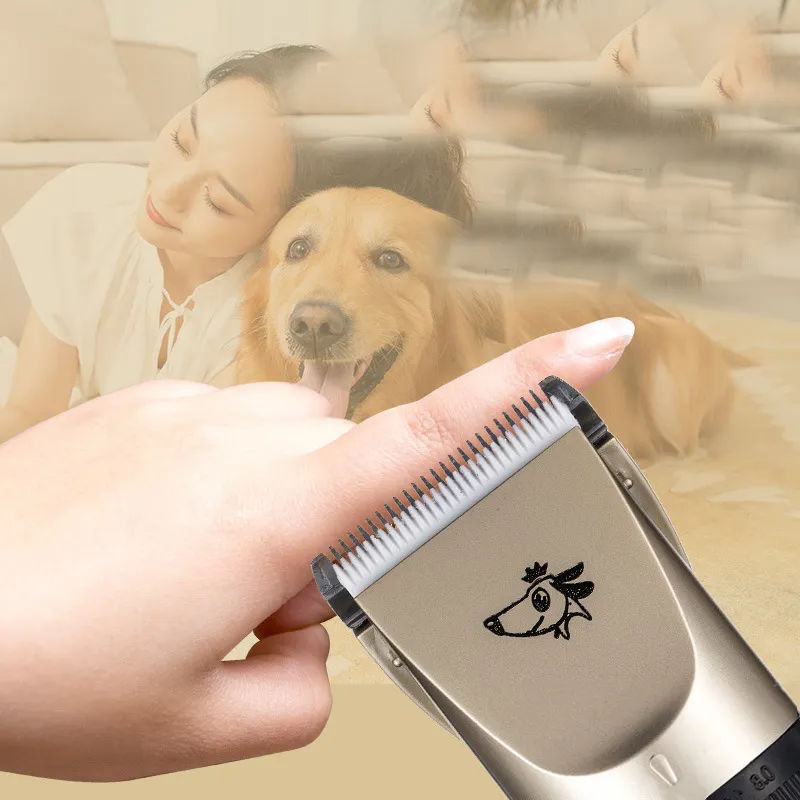 Dog Clippers For Grooming For Thick Heavy Coats, 5-Speed Low Noise High  Power Dog Grooming Kit Cordless Rechargeable Hair Trimmer Set Small Large  Dogs