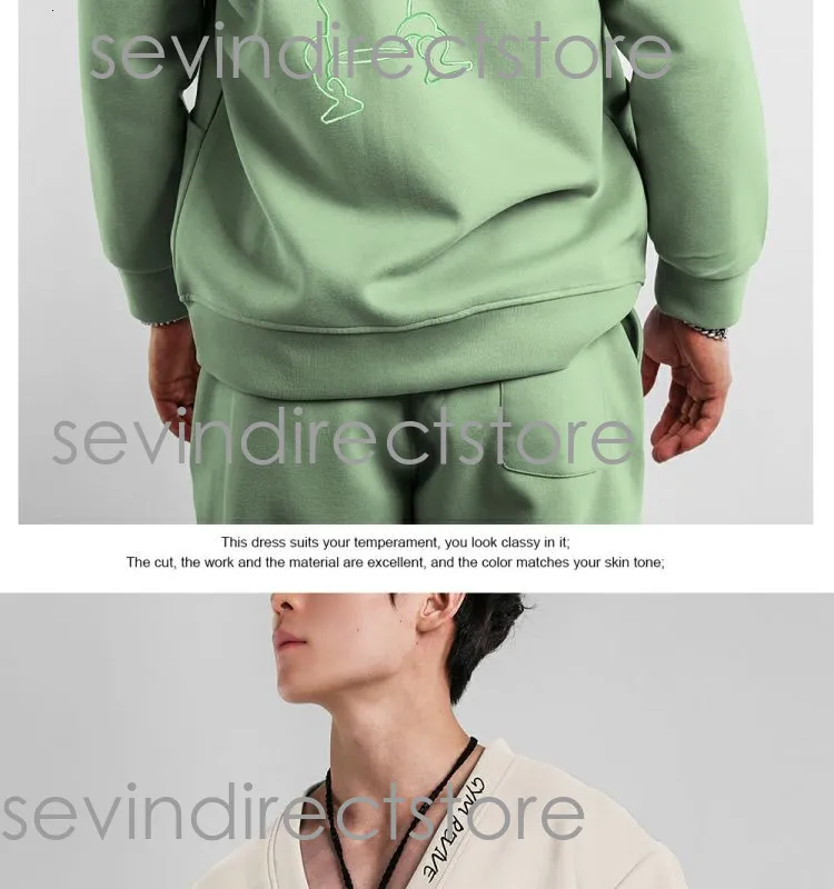 Effen lente- en herfst T-shirt met lange mouwen, ronde hals, trendy koppeloutfit, losse samenstelling, Chinees katoen_voghion.com