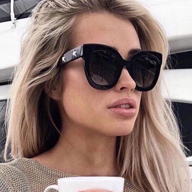 Round Frame Acetate sunglasses with star GUCCI Polarized Round Frame Acetate Sunglasses with Stars in  main image 4