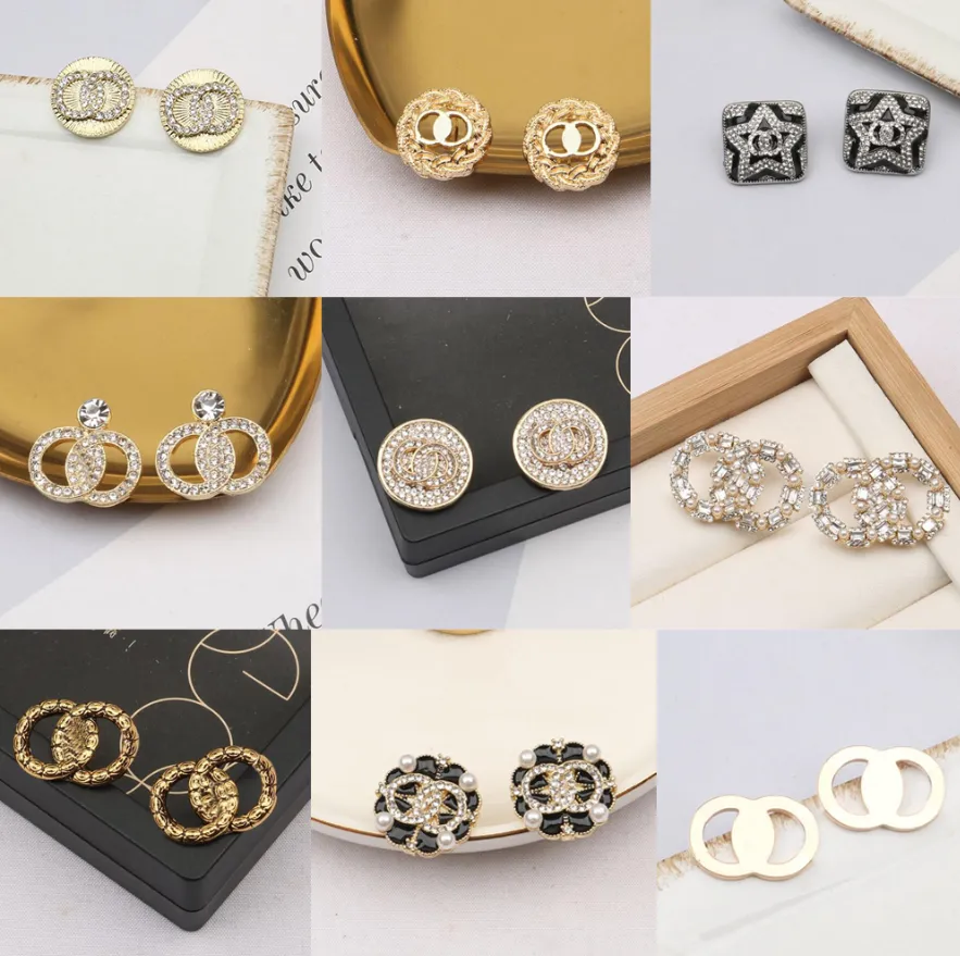 Save Big on Bulk Designer Stud Earings Stylish Stud Earrings For Women  Fashionable Geometric Rhinestone Pearl Jewelry Accessories Best Deals  on