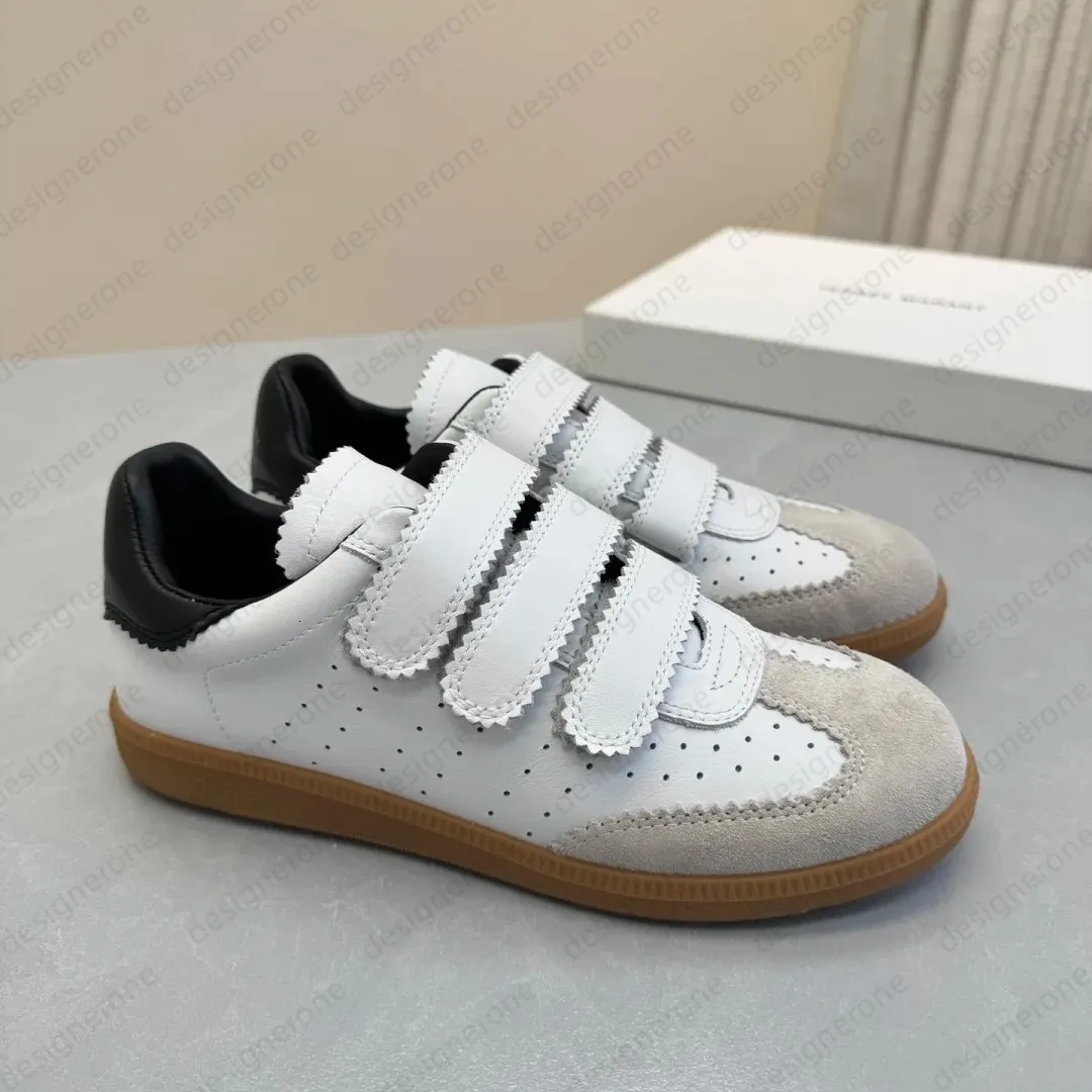 Isabel Designer Casual shoes Marant Bekett Leather sneakers Parisian  designer leather little white shoes