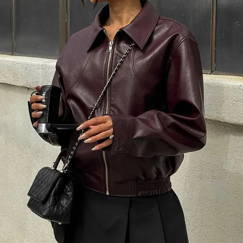 DHgate.com:Womens Vintage Leather Short Jacket - Solid Color, Casual, Autumn Style:Apparel DHgate.com:Womens Vintage Leather Short Jacket - Solid Color, Casual, Autumn Style:Apparel