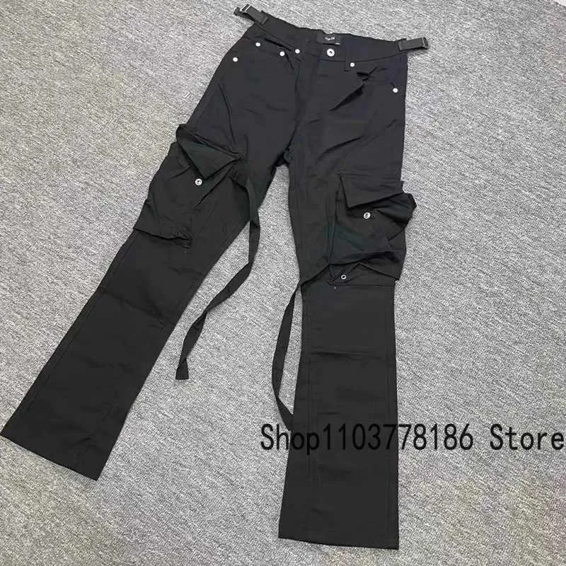 Mens Pants VUJADE Cargo Pants Retro Street Mens Fashion Casual All