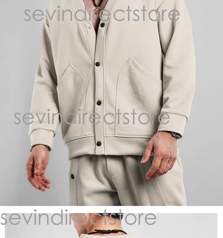 Effen lente- en herfst T-shirt met lange mouwen, ronde hals, trendy koppeloutfit, losse samenstelling, Chinees katoen_voghion.com