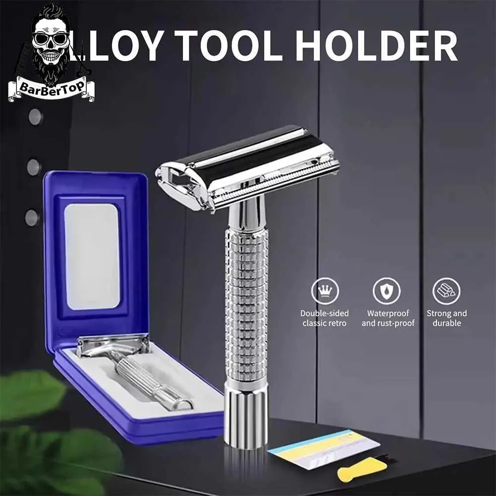 Professional Straight Razor Set - Stainless Steel Barber Razor with ...