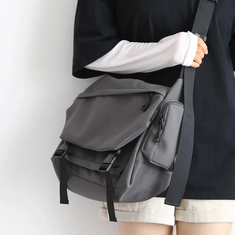 Versatile Solid Color Womens Lightweight Waterproof Crossbody Bag For School And Work A4 Book Design 240904 From Momentstore 13.85 DHgate.Com