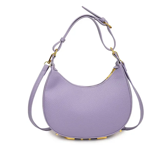 Luxury Womens Half Moon Hobo Bag - Designer Crossbody Luxury Womens Half Moon Hobo Bag - Designer Crossbody