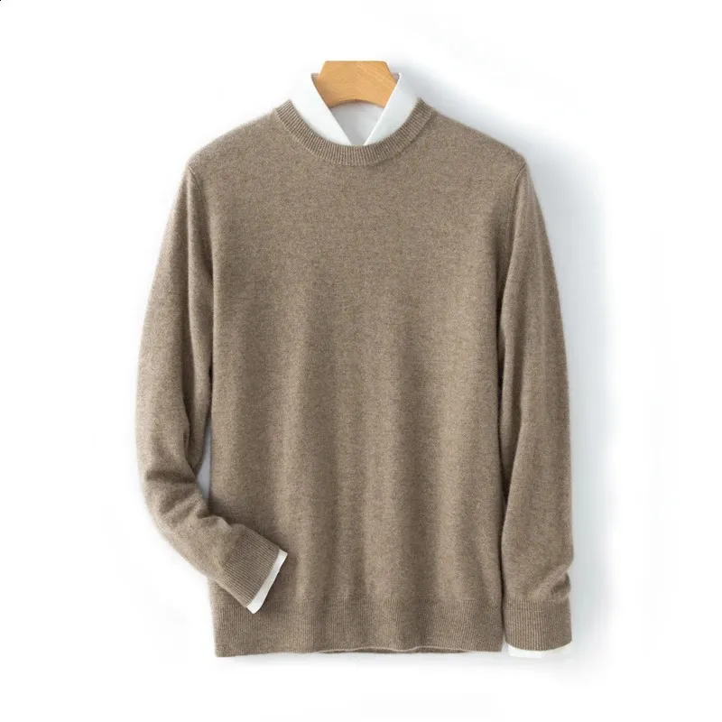 Mens Cashmere Sweaters On Sale: High End 35% Cashmere Sweater For