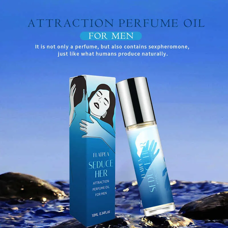 Men’s Perfume SEDUCE HER – Long‑Lasting Ambergris Rollerball, 17% OFF at $17.30