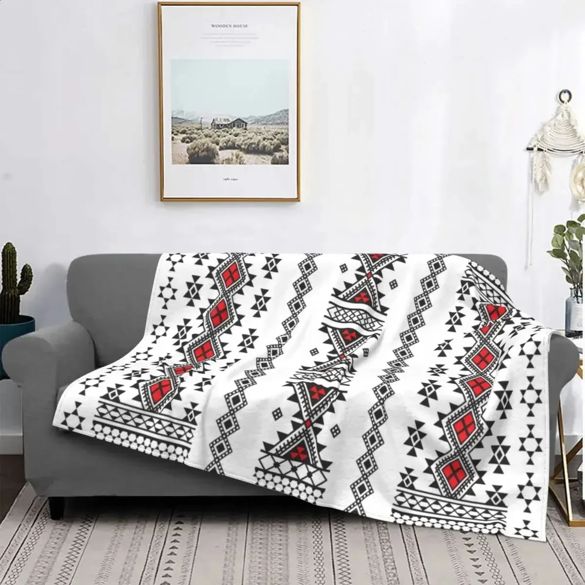 3D Print Kabyle Carpet Throw Blanket Soft From Wealdstore