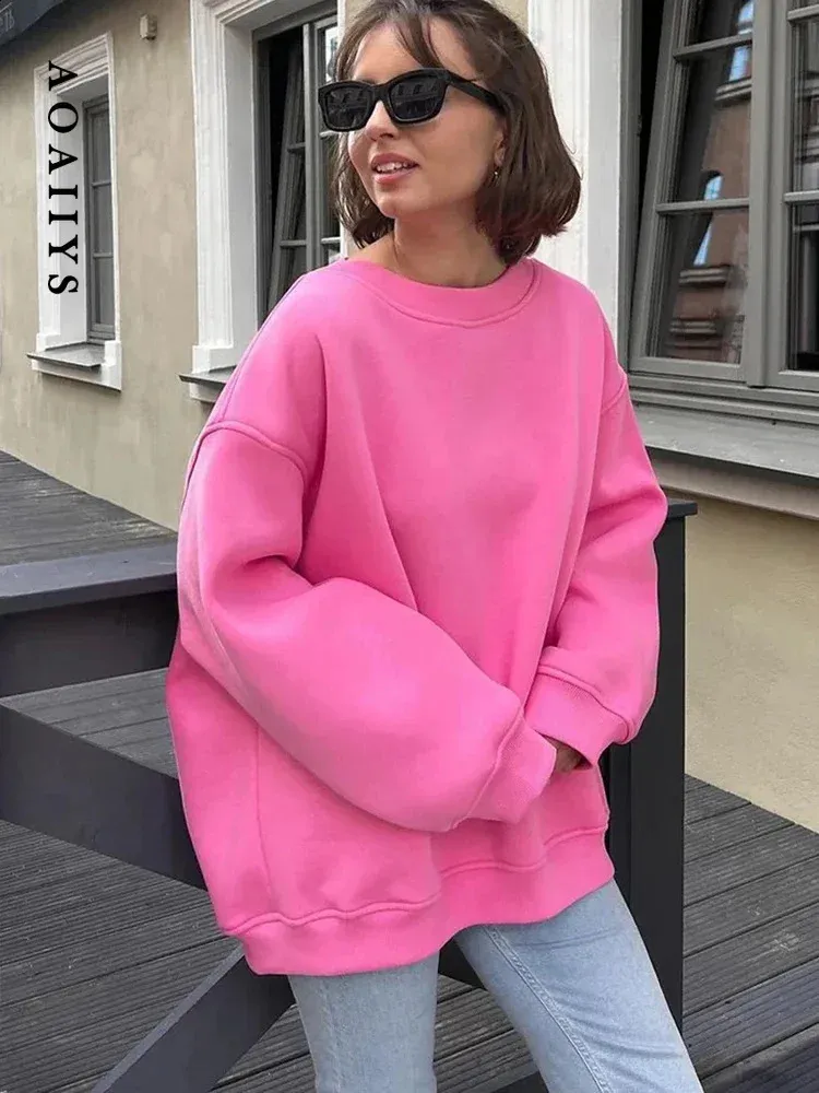 Pink Winter Pullover Sweater for Women Warm, Thick Fashionable! Shop  Now!