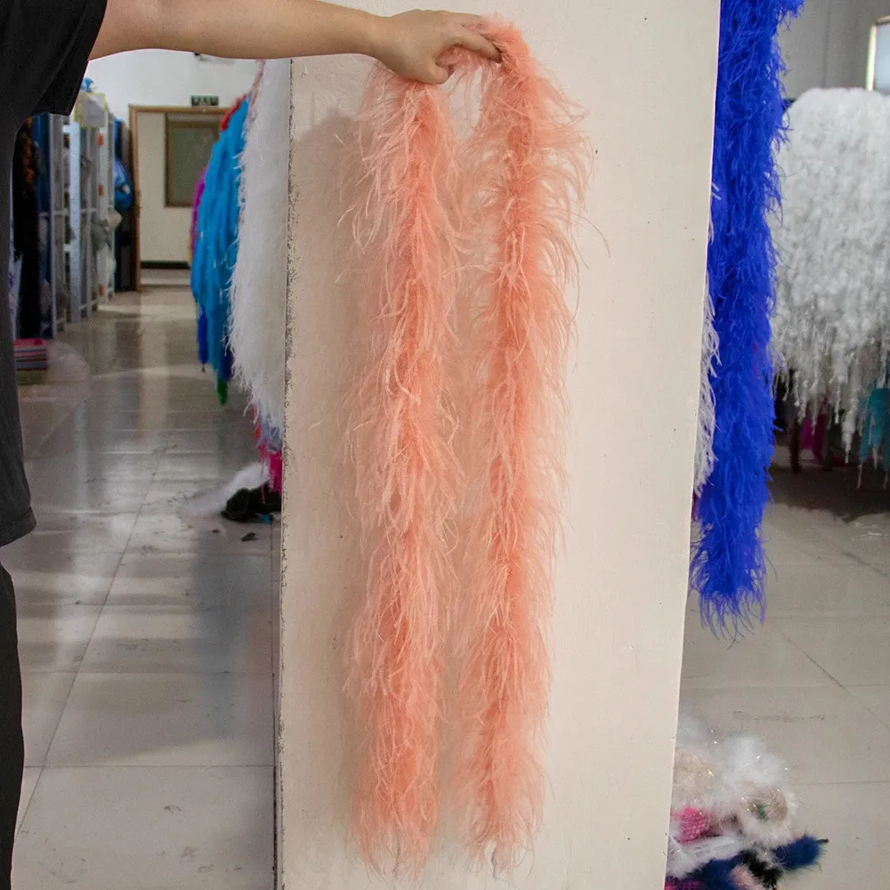 2M Blue Ostrich Feather Boa - Soft & Fluffy Plume Shawl for Wedding Decor,  Crafts, & More - 1/2/3/4/6 Ply Options from Dhgate Scarves - price 71.15