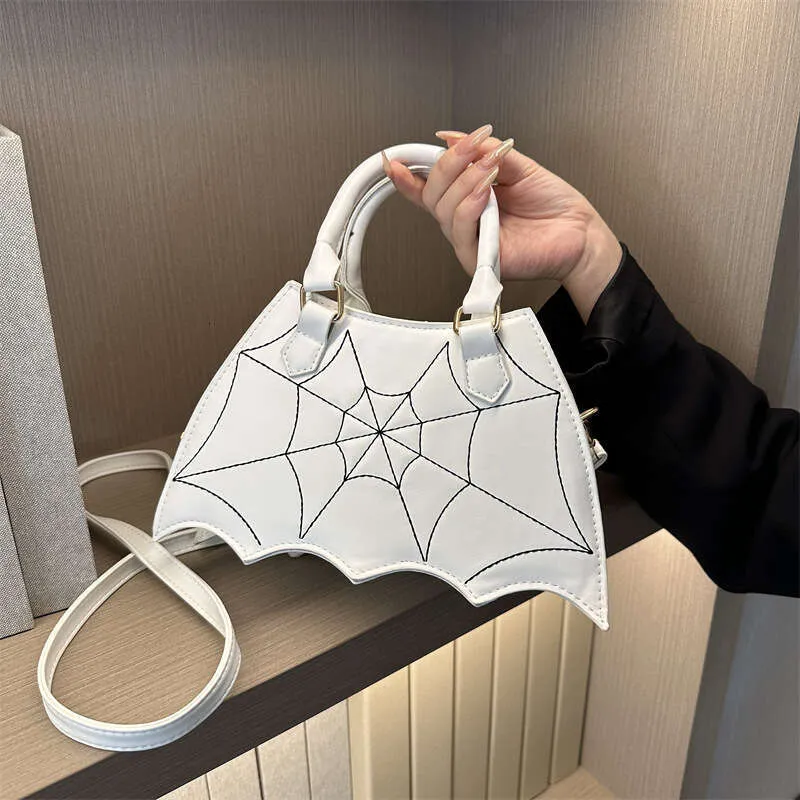 Women Heart Shape Spider Web Gothic Shoulder Bag Crossbody Backpack White Amazon.com: SUKUTU Women Heart Shaped Shoulder Bag Spider  main image 3