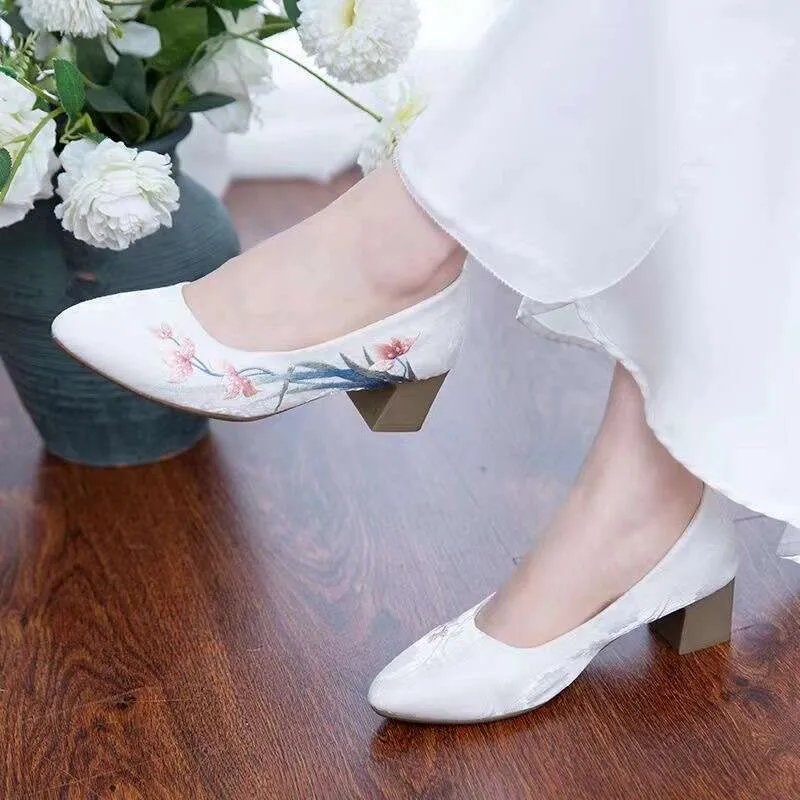 58300円→❣️Mame Cording Embroidery Heels 58300円→❣️Mame Cording Embroidery Heels 58300円→❣️Mame