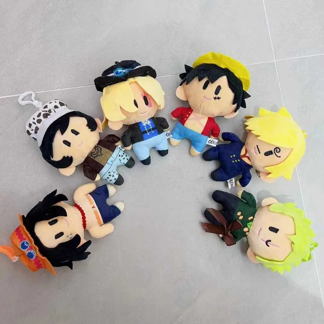DHgate.com:One Piece Plush Toy Set - Luffy, Zoro, Ace, Sabo