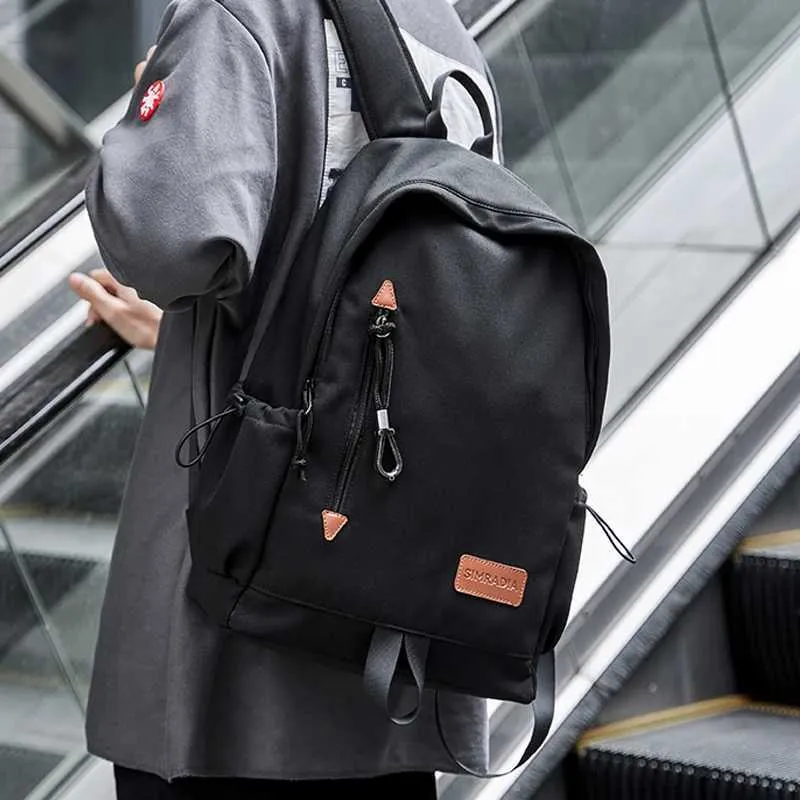 240907 Mens Waterproof Backpack - 15-Inch Laptop Compartment, Anti-Theft  Zipper, Multifunction Travel Rucksack for Youth