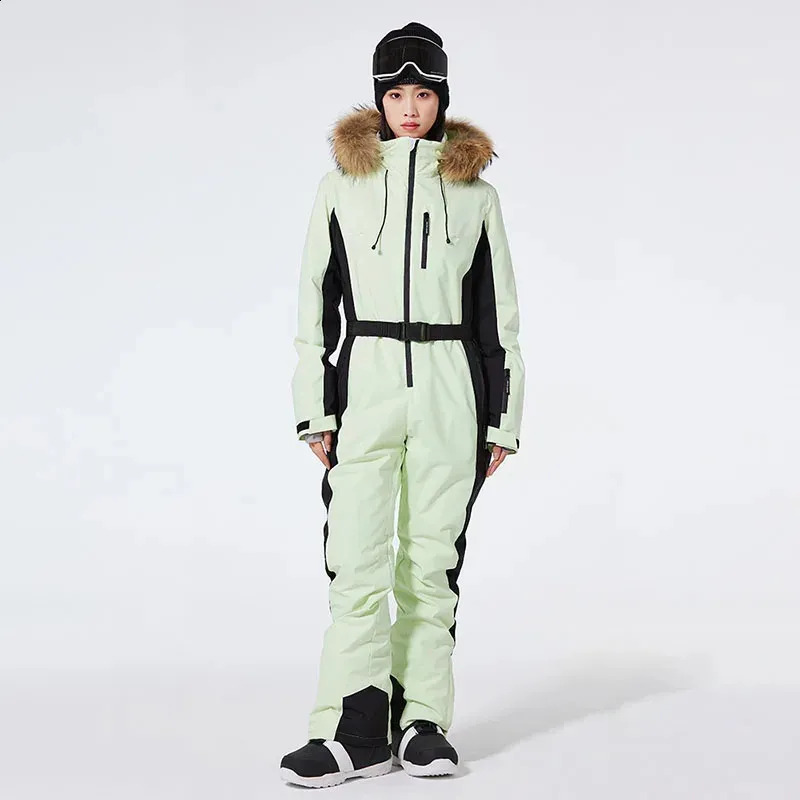 Women's Jumpsuit Ski Suit Outdoor Winter Thermal Warm Windproof