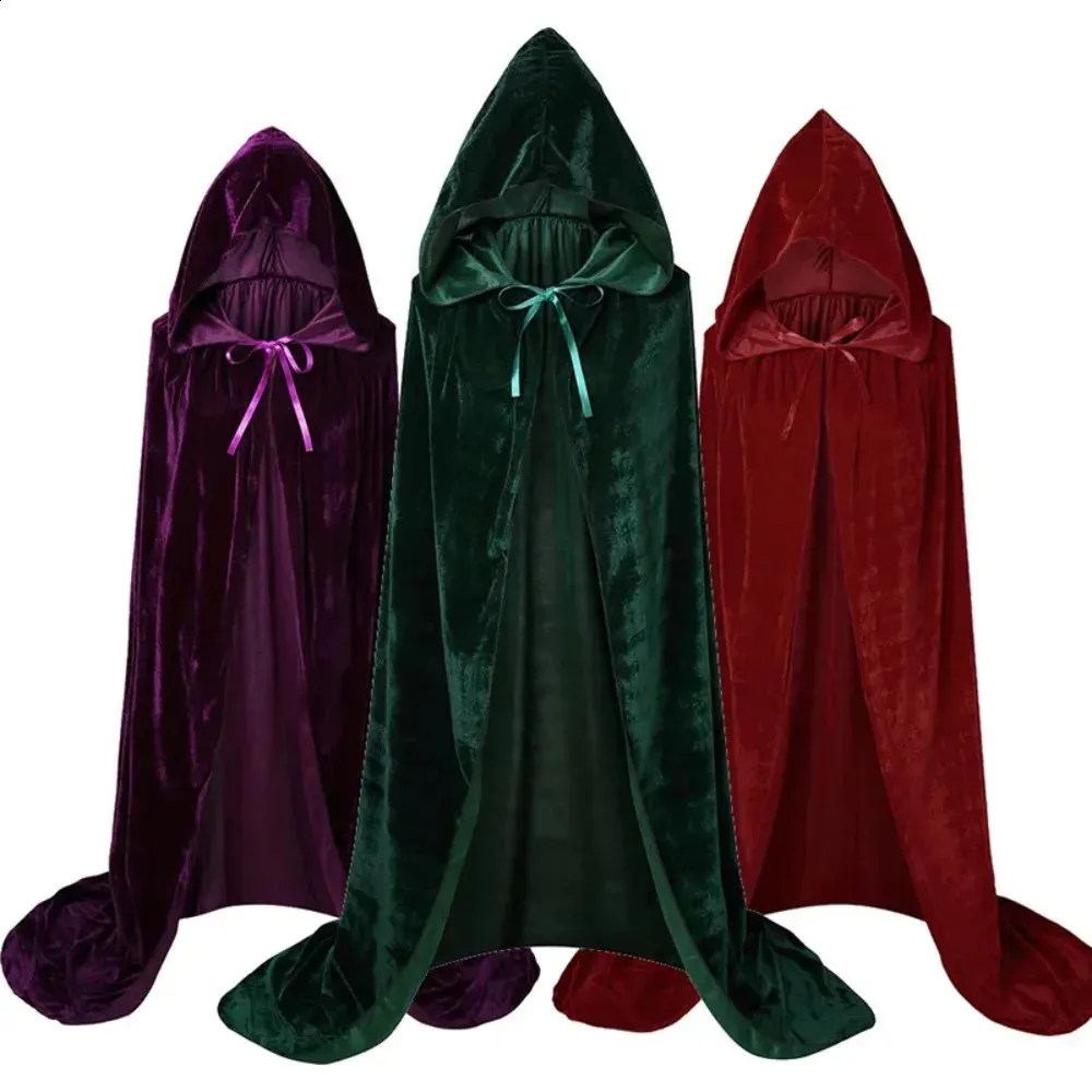 Save Big on Bulk Hocus Pocus Sisters Costumes Hocus Pocus 2 Witch Cloak  Hooded Cosplay Costume For Adults Mary, Sarah \u0026 Winifred Sanderson Sisters  ..., image size:1000x1000