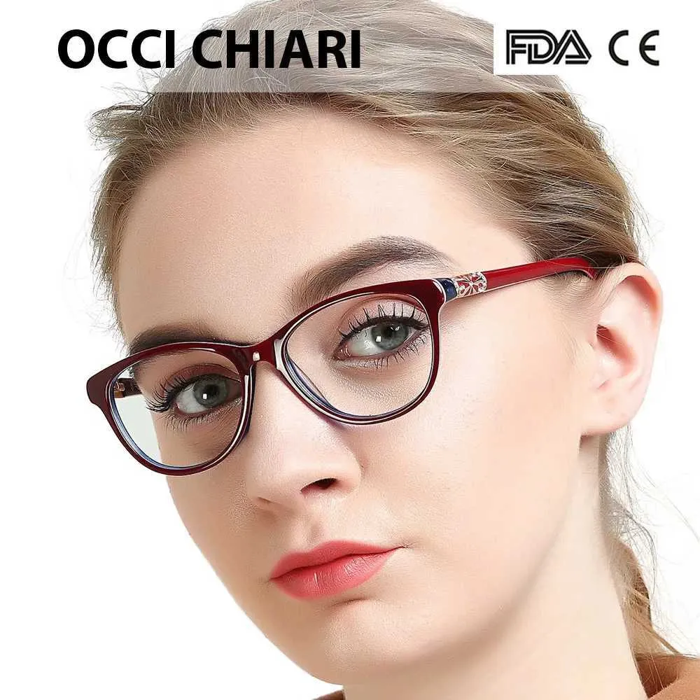 Italian Glasses Frames Retro Round Eye Glasses, Premium Acetate