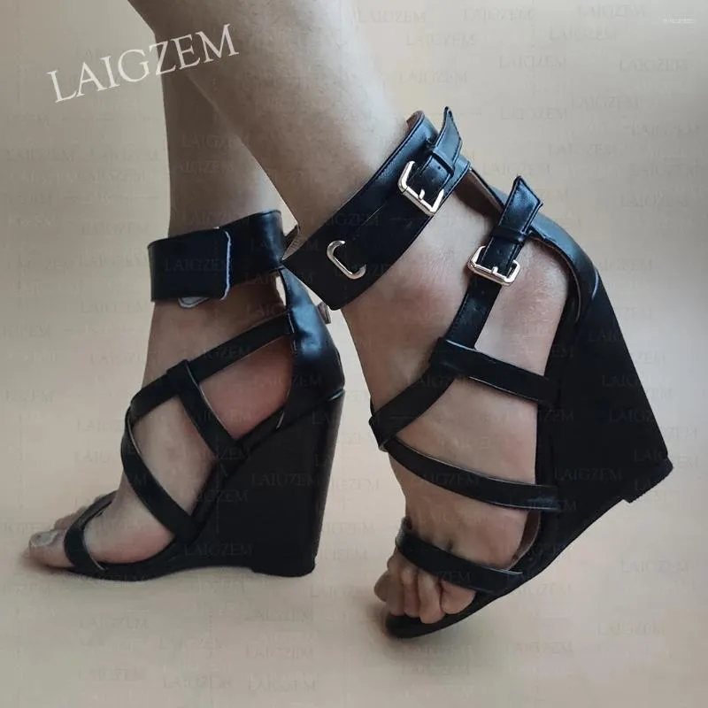 Elegant Women's Wedge Sandals: Open Toe Strappy Heels, Comfortable Chic  Shop Now!