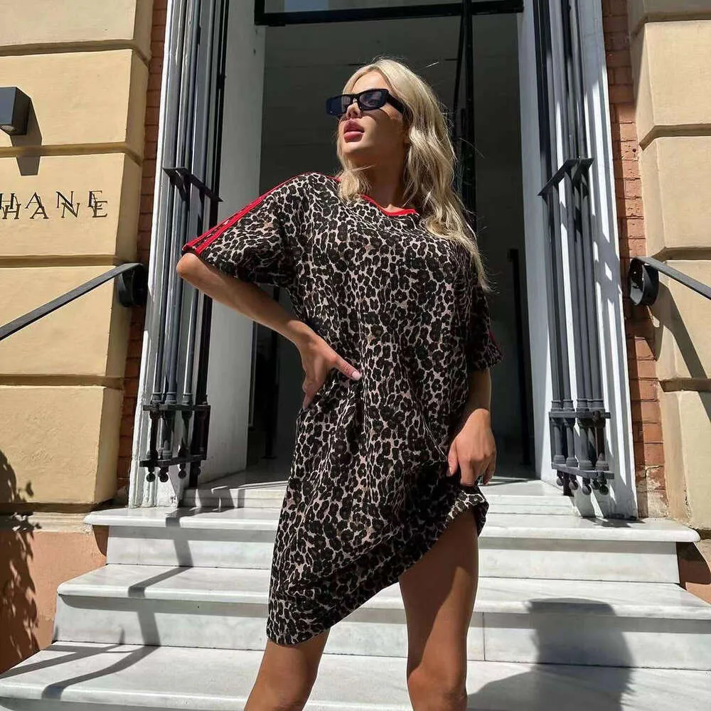 white christmas dresses Leopard Print Maxi Dress main image 0