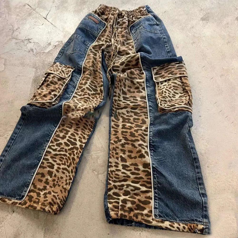 パンツ Urban sheek Leopard Pattern Cuffed Jeans パンツ Urban sheek Leopard Pattern Cuffed Jeans Leopard