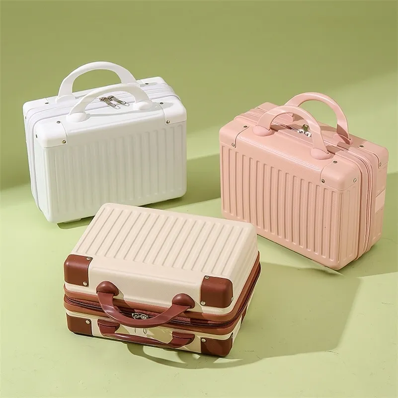14 Inch Hand Luggage Cosmetic Bag Cabin Travel Mini Suitcase