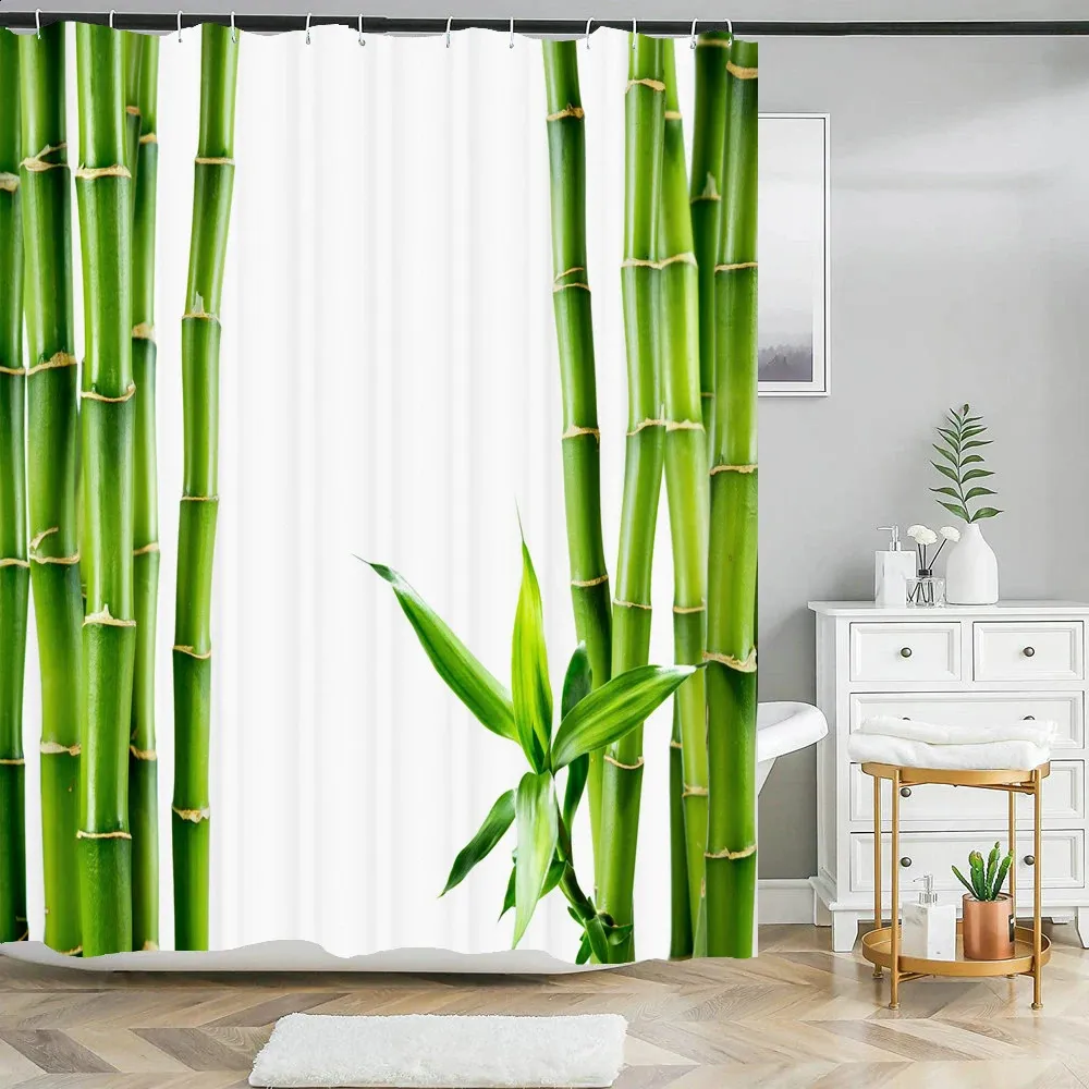 Bambusduschvorhang: 3D Gedrucktes Baumgestaltung,... Von 10,48  | DHgate