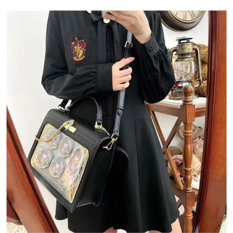 J*0様 Gothic Lolita handbag black Bostonb Gothic Lolita Handbag Embroidered Lolita Black Bag – 42Lolita