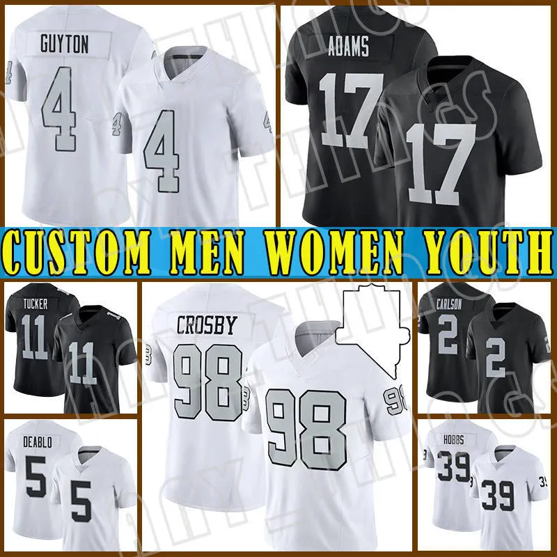 Image Divine Deablo image beautiful - 98 Maxx Crosby 17 Davante Adams Jerseys Football 16 Jakobi Meyers ...