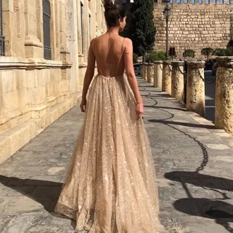 Sparkling V-Neck Sequin Dress with Suspenders and Flowy Long Skirt from Dhgate Basic & Casual Dresses - price 29.74 Sparkling V-Neck Sequin Dress with Suspenders and Flowy Long Skirt from Dhgate Basic & Casual Dresses - price 29.74