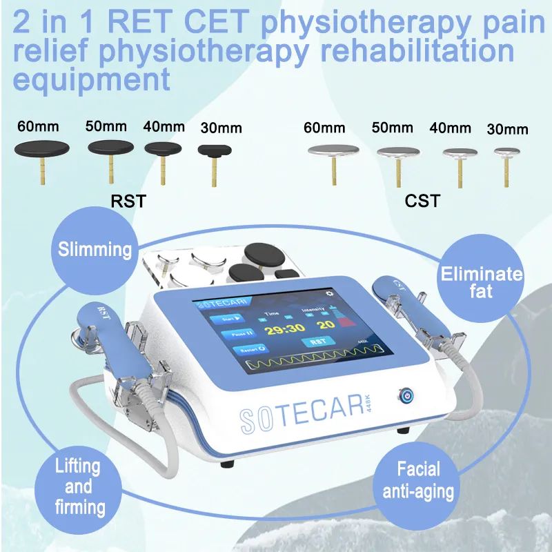 CET Diathermy Device: Capacitive & Resistive Energy Transfer RET for ...