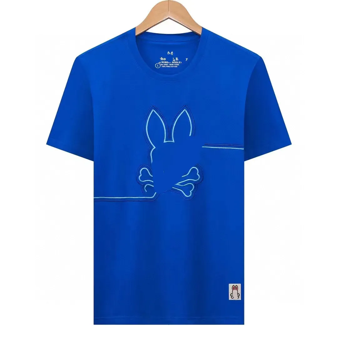 Wholesale Breathable 100% Cotton Designer Psycho Bunny T
