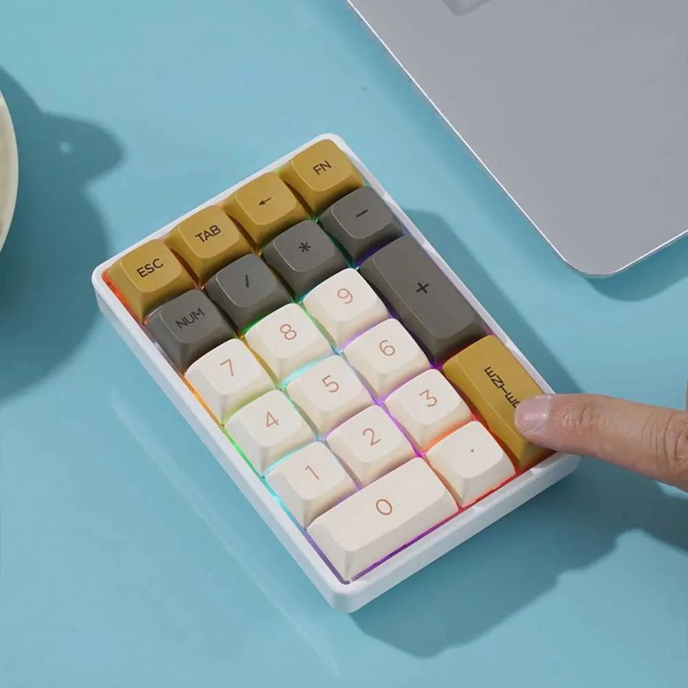 Ahorra a lo Grande en Compras al por Mayor de Teclado Numérico Inalámbrico  Mecánico Número Inalámbrico Pad: Teclado Numérico Mecánico De 21 Key Para 