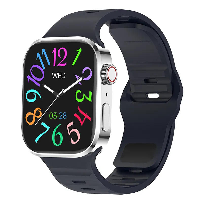 B02 Smart watch wireless calling multi Sport mode Music Control Step counting 2.01 display IP67 Waterproof Fitness Health Tracker for Men Women Kids